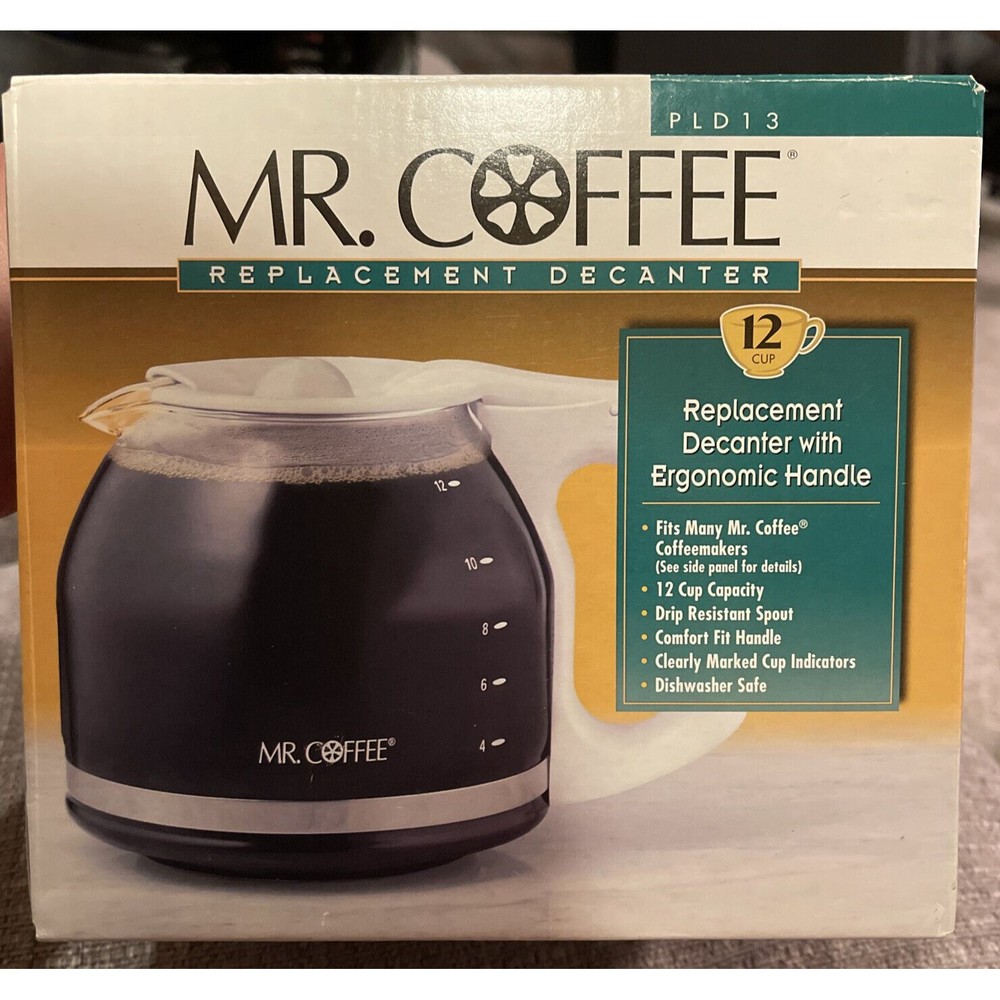 Mr Coffee 10-12 Cup Replacement Decanter Carafe Glass Coffee Pot URD 13